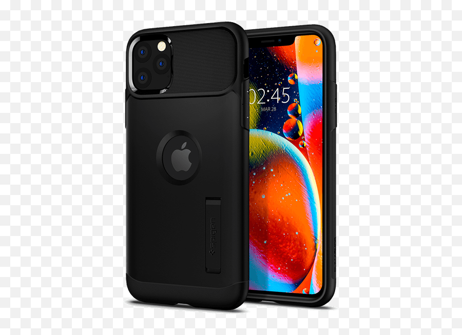 Spigen - Slim Armor Case For Apple Iphone 11 Military Spigen Case Iphone 11 Armor Png,Jlab Jbuds Air Icon