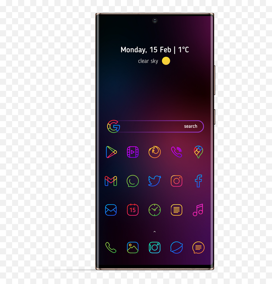 Icon Packs A Click Away From Your Perfect Homescreen - Smartphone Png,Monday Icon