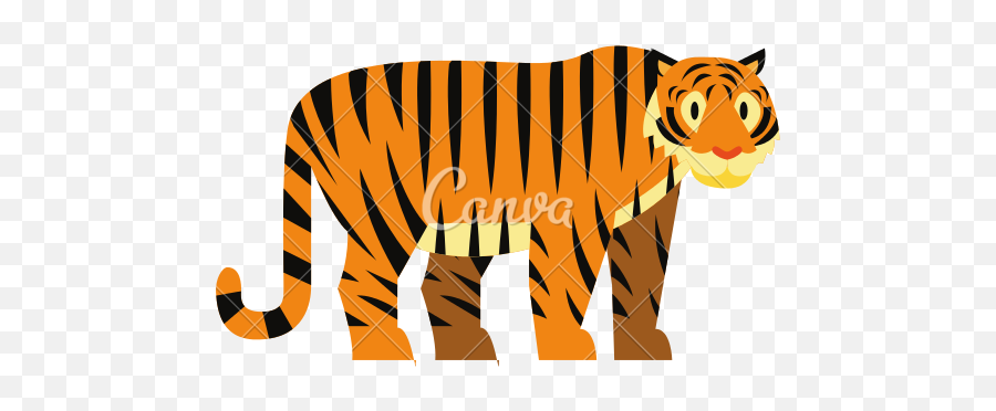 Tiger Icon Png - Animal Figure,Bengal Tiger Icon