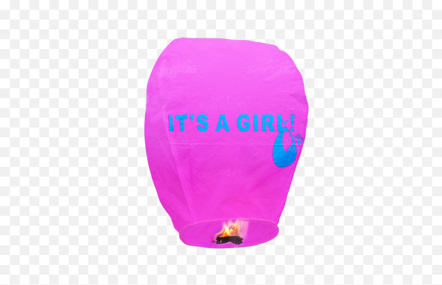Sky Lantern - Hot Air Balloon Png,It's A Girl Png