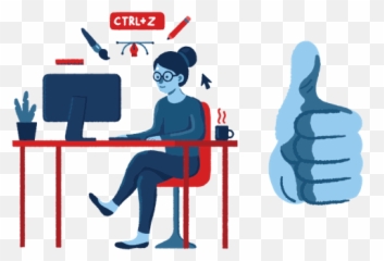 Muxy For Twitch Extensions Inc - Office Worker png