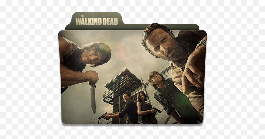 The Walking Dead Folder Icon Season 4 - Walking Dead Season 4 Folder Icon Png,Internet Icon Season 3