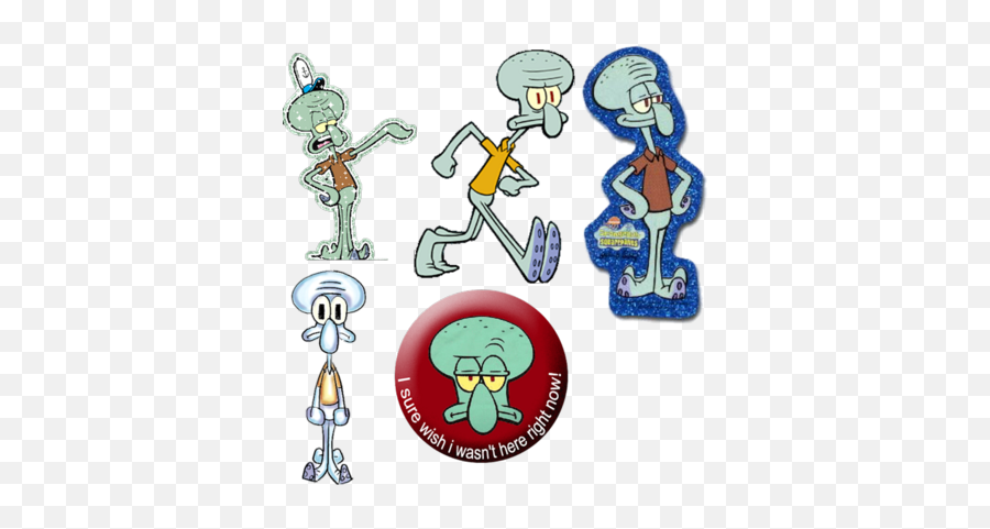 Squidward Pack Psd Free Download - Calamardo Vector Png,Squidward Icon