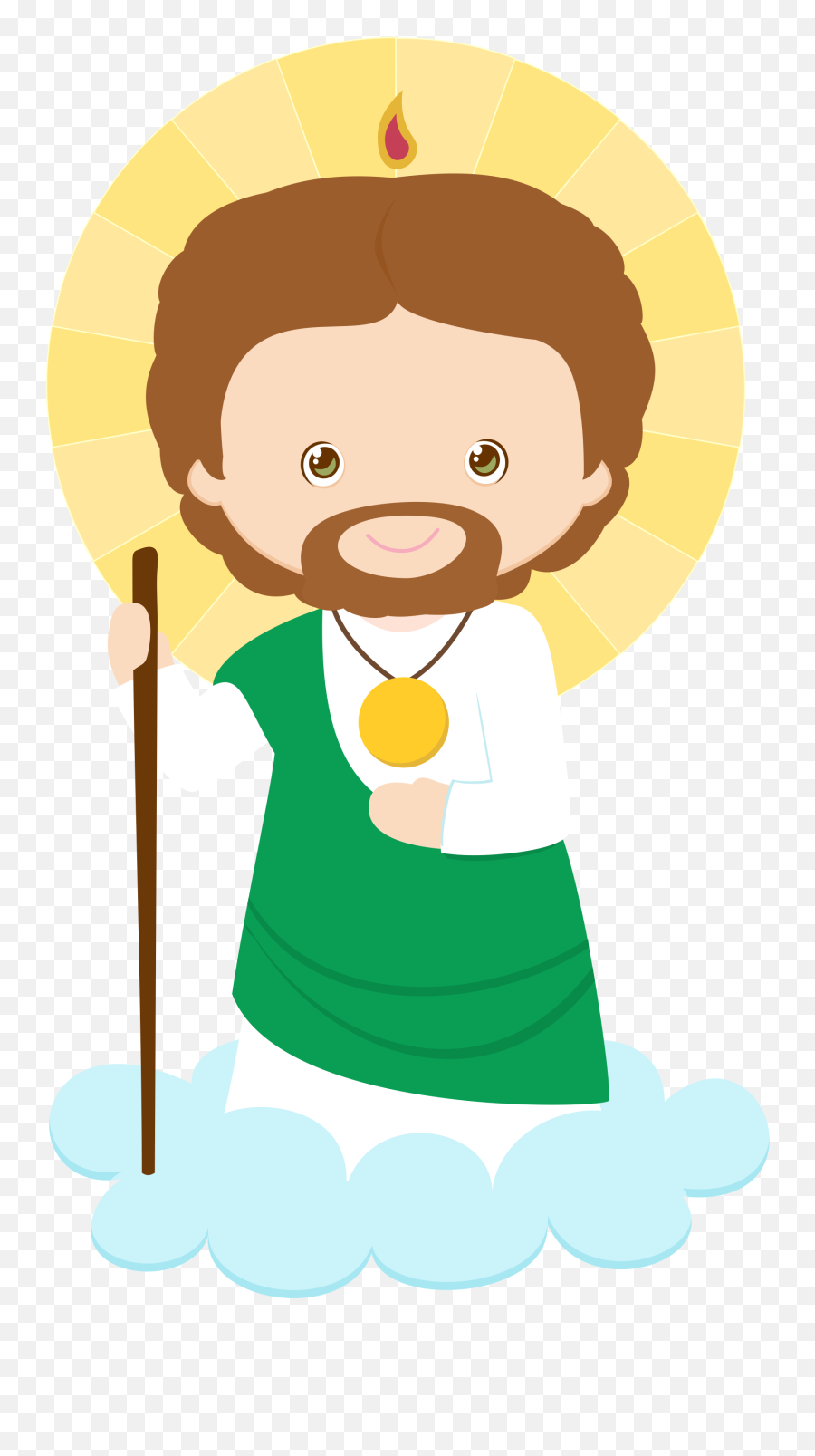 St Jude Thaddeus Project - Caricatura San Judas Tadeo Dibujo Png,St Jude The Icon