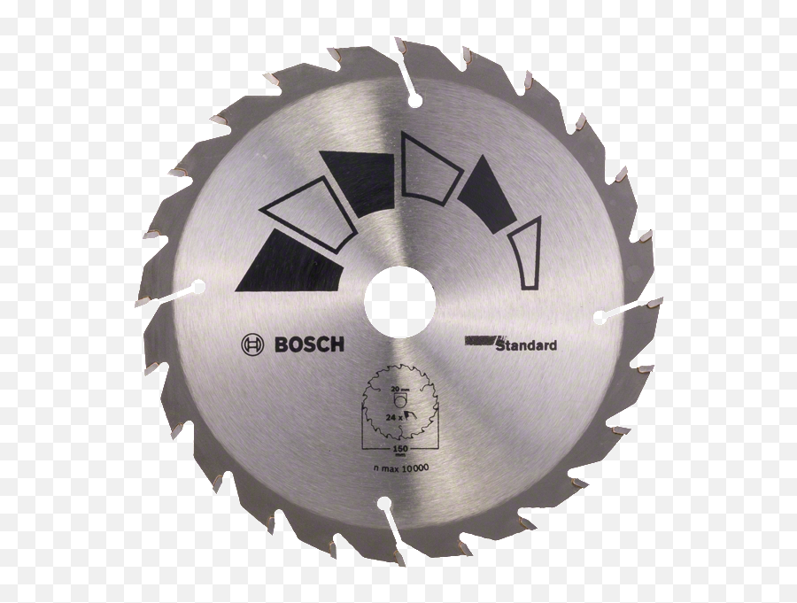 Circular Saw Blade Standard Bosch Shop - Hoja De Sierra Circular Png,Saw Blade Png