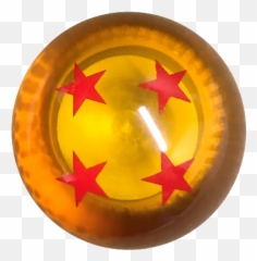 Dragon Ball Z Amber W 4 Red Stars Shift Knob M10x125 Threads Us Made Ebay - Circle Png,Red Stars Png