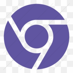 Iconsetc Simple Purple Socialmedia Chrome Icon - Chrome Png Transparent