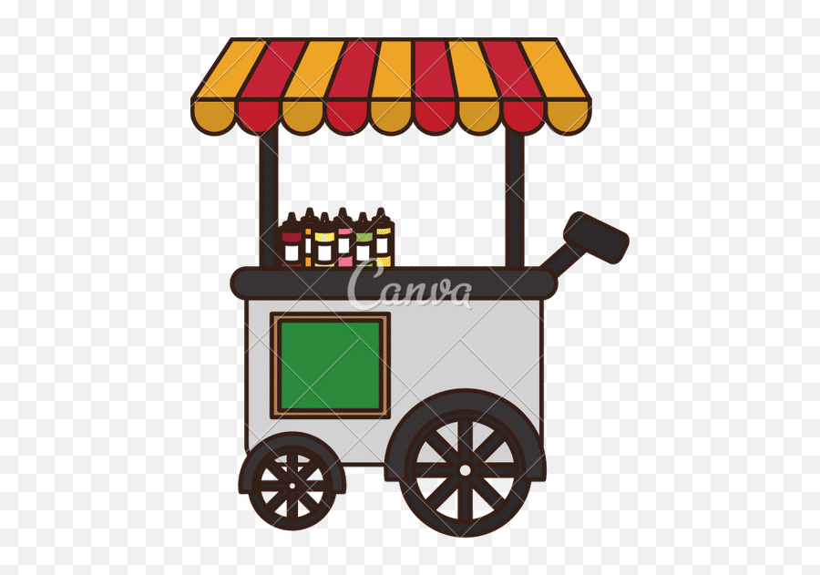 Food Truck Icon Image - Canva Illustration Png,Food Cart Icon