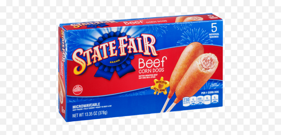 Download State Fair Corn Dogs 5 6 Ct Png Image With No - State Fair Corn Dogs,Corn Dog Png