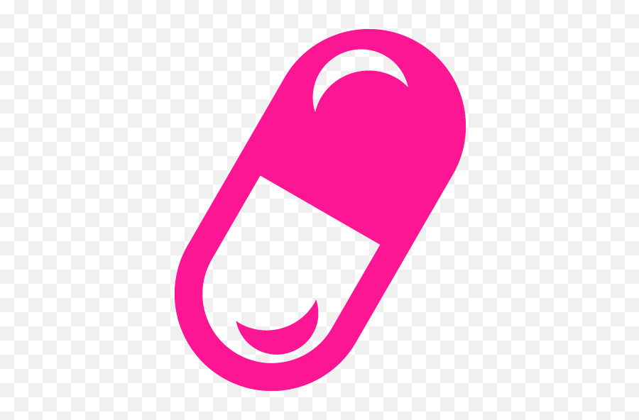 Deep Pink Pill 2 Icon - Free Deep Pink Health Icons Pill Icon Png Green,Supplement Icon