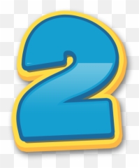 Numbers Clipart Paw Patrol Picture 1761660 - Paw Patrol Number 2 Png,Paw Patrol Png