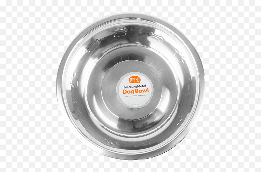 Download Medium Metal Dog Bowl - Circle Png,Dog Bowl Png
