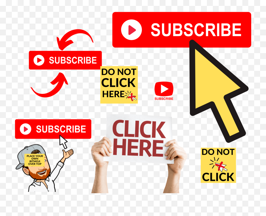 Subscribe Button To Your Youtube Videos - You Tube Subscribe Botton Png,Youtube Subscribe Button Png