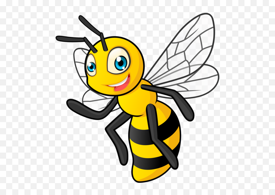 Bee Png - Cartoon Bee Vector,Cartoon Bee Png