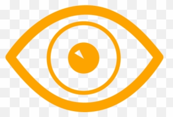 Orange Eye 4 Icon - Free Orange Eye Icons Eye Logo Orange Transparent Png,Orange Circle Png
