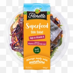 Florette Launches New Superfood Salad Bowl Grocery Trader - Ready To Eat Salad Bowl Png,Salad Bowl Png
