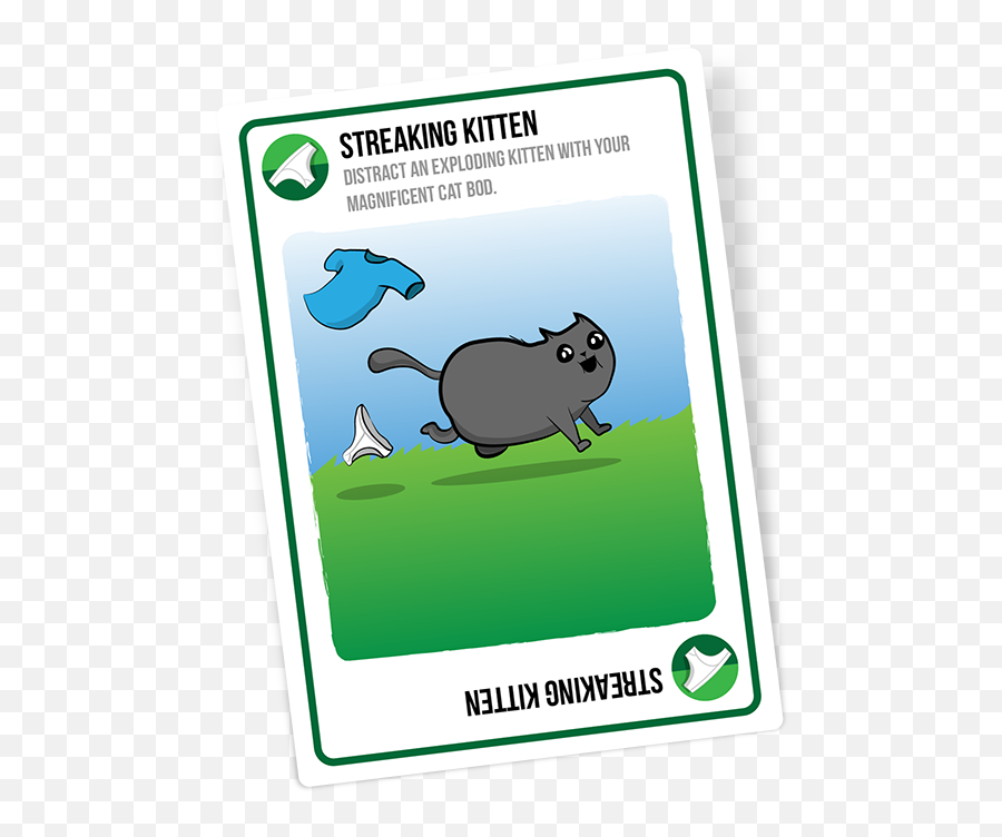 Meet The Card That Changes Everything - Exploding Kittens Streaking Kittens Png,Kittens Png