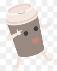 Coffee Cup Paper - Cafe Mascot Png,Barista Png