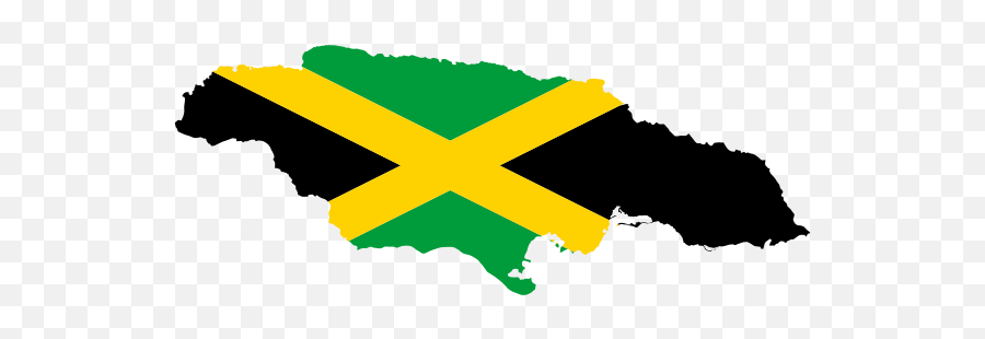 Jamaicau0027s Map With Flag Free Svg - Jamaican Flag Png,Haiti Flag Png