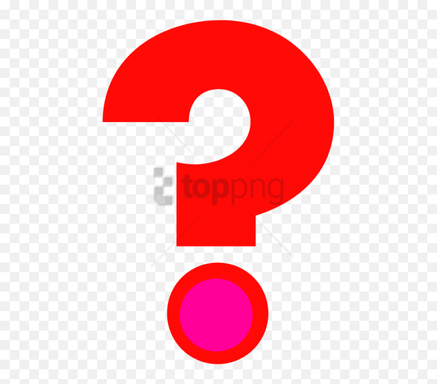 Red Question Mark Png Image - Circle,Red Question Mark Png