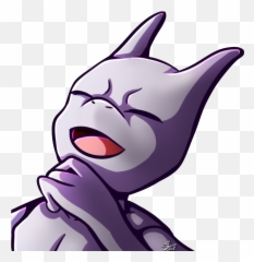 Twitch Emote Mewtwo Performing - Twitch Lul Emote Custom Png,Lul Png