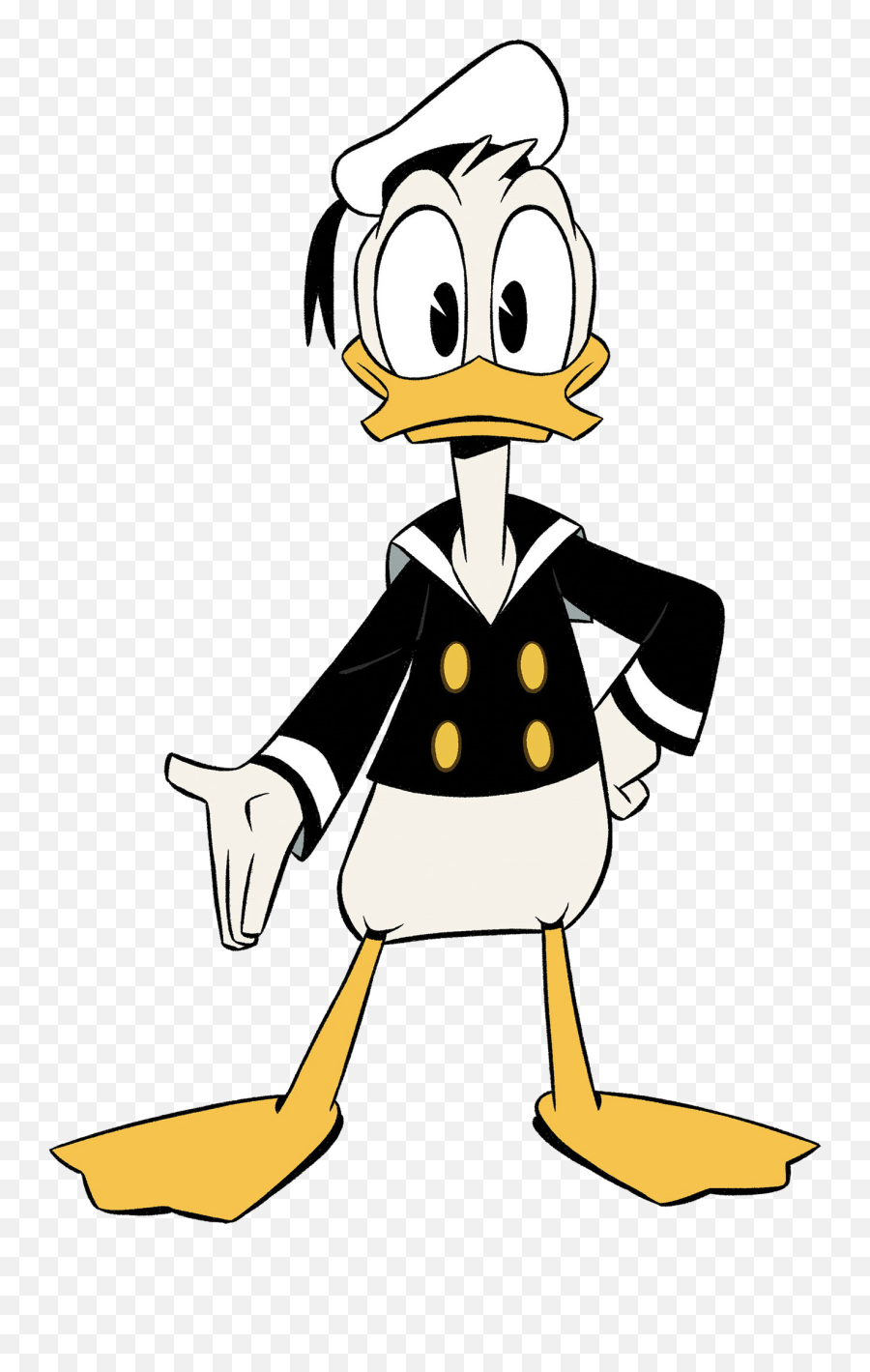 Feet Clipart Donald Duck Transparent Free - Donald Duck From Ducktales Png,Daisy Duck Png