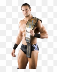 Download Drew Mcintyre With Belt - Drew Mcintyre Intercontinental Championship Belt Png,Drew Mcintyre Png