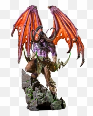 Wow Png Character Blizzard Picture 2160717 - Illidan Statue,Sylvanas Png