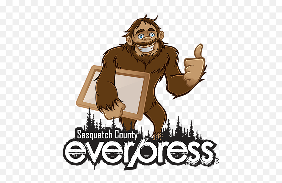 Screen Printing - Web Development Web Design Programming Cartoon Png,Sasquatch Png