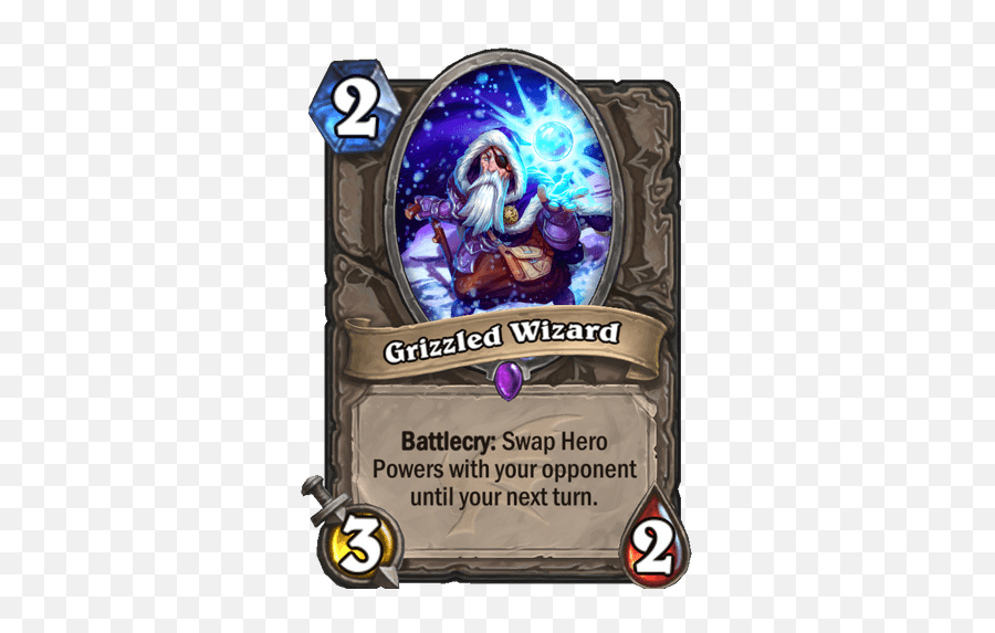 Grizzled Wizard - Hearthstone Top Decks Cult Neophyte Hearthstone Png,Wizard Transparent