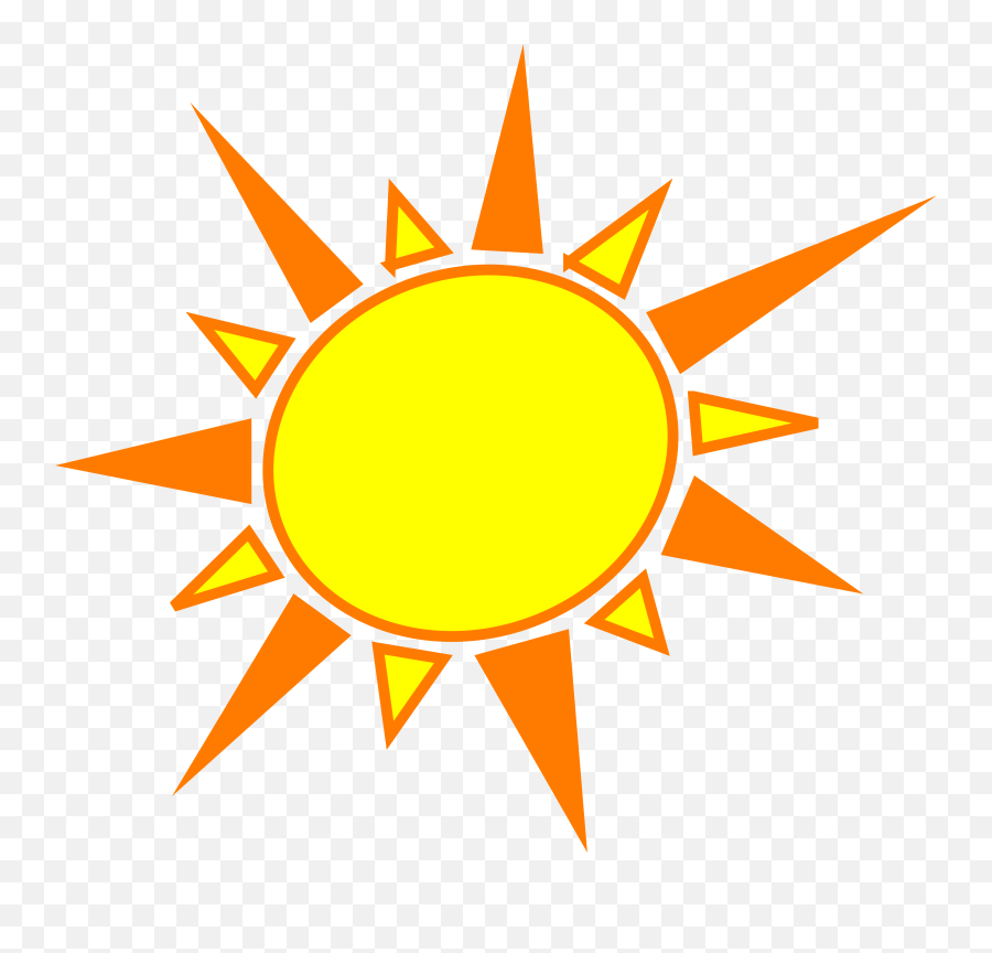 Cool Sun Clip Art Free Clipart Images Image 2 U2013 Gclipartcom - Clip Art Simple Sun Png,Cool Transparent Background