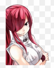 Erza I Have To Say - Erza Scarlet Anime Girl Png,Erza Scarlet Png