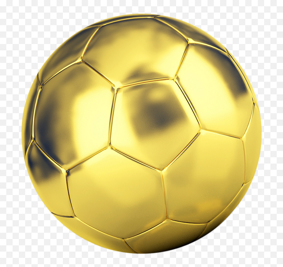 Ballfootballgolden Ballsportssoccer Ball - Free Image Bola De Futebol De Ouro Png,Soccerball Png