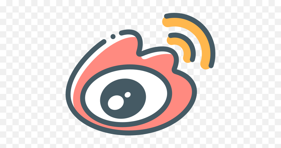 Logo Weibo Free Icon Of Social Media - Frogner Park Png,Weibo Logo Png