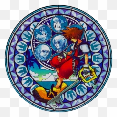Kingdom Hearts Wallpaper - Kingdom Hearts Station Of Awakening Png,Stained Glass Png