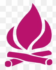 Bonfire Clipart Transparent - Fogata Icono Png,Fire Clipart Transparent