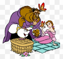 Beauty - Andthebeastgroupclipart Marion City Library Beauty And The Beast Picnic Png,Beauty And The Beast Transparent