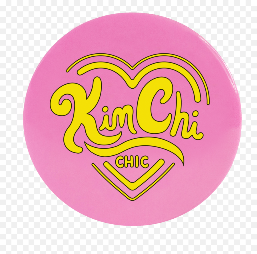 Kimchi Chic Beauty Button - 55mm Kimchi Chic Beauty Logo Png,Kimchi Png