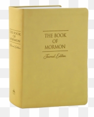 The Book Of Mormon Journal Edition - Paper Png,Book Of Mormon Png