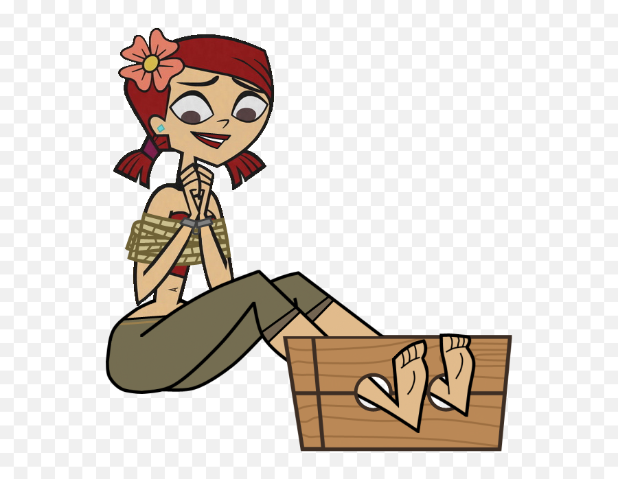 Total Drama Damsel In Distress Zoey By - Total Drama Zoey Tickle Png,Distress Png