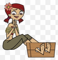 Total Drama Damsel In Distress Zoey By - Total Drama Zoey Tickle Png,Distress Png