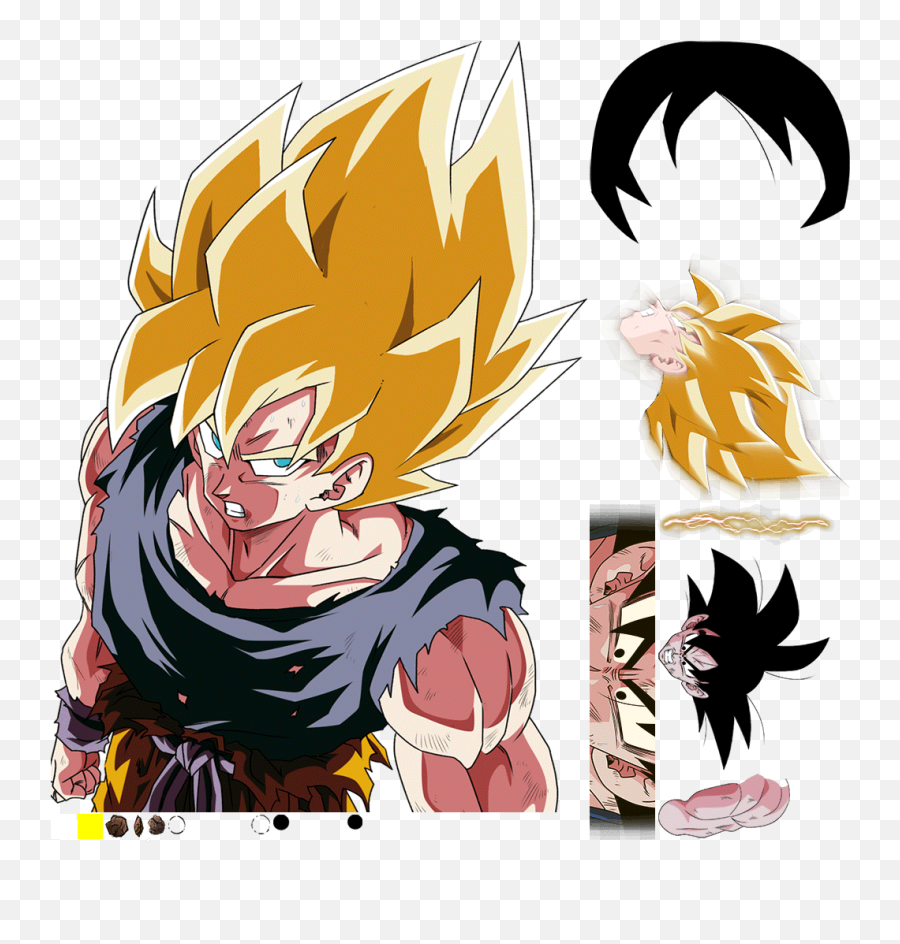 Extreme Anger Super Saiyan Goku - Super Saiyan Goku Transparent Png,Super Saiyan Goku Png