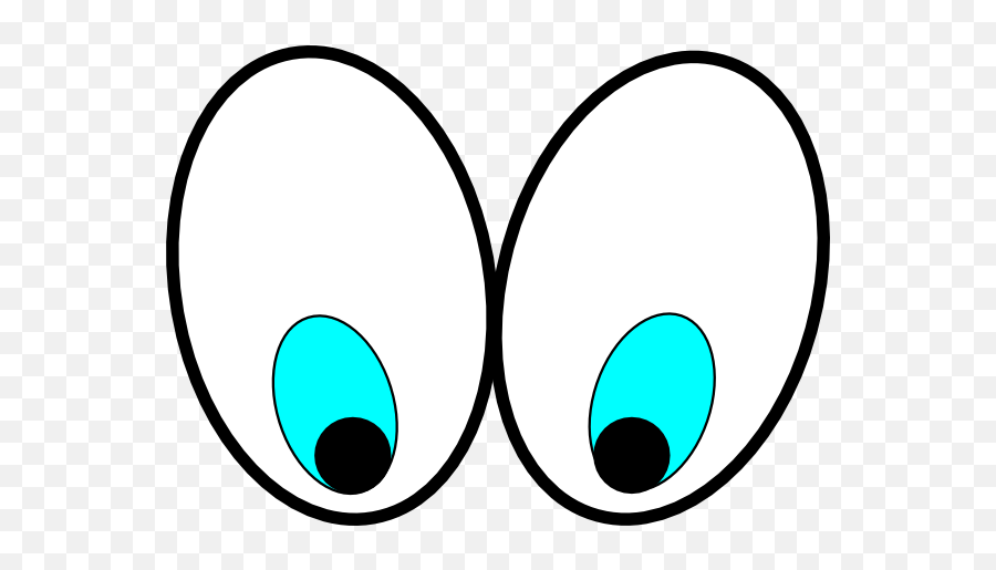 Cartoon Eyeslooking Down Clip Art - Vector Eyes Looking Down Emoji Png,Cartoon Eyes Png