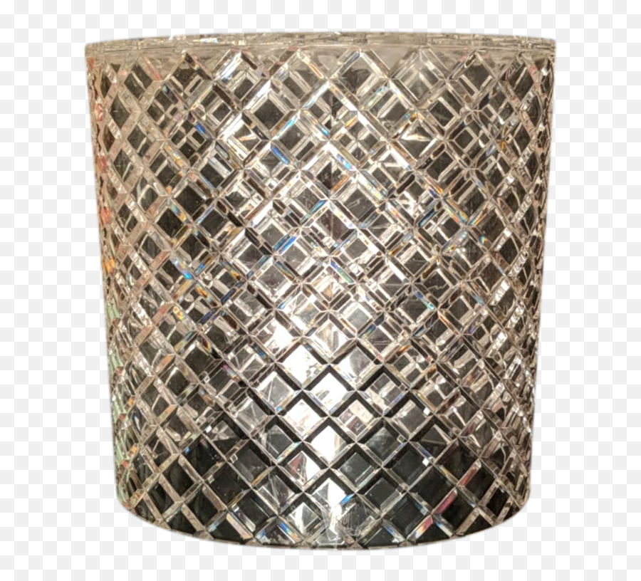 Vintage Crosshatch Lucite Wastebasket - Cylinder Png,Crosshatch Png