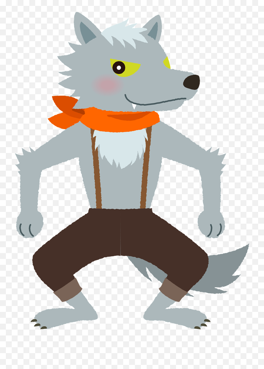 Wolf Is Wearing A Bandana Clipart Free Download Transparent Png Eyes