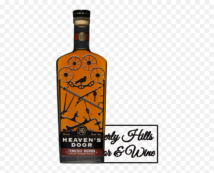 Heavens Door Whiskey Tennessee Bourbon Straight - Door Tennessee Bourbon Png,Patron Bottle Png