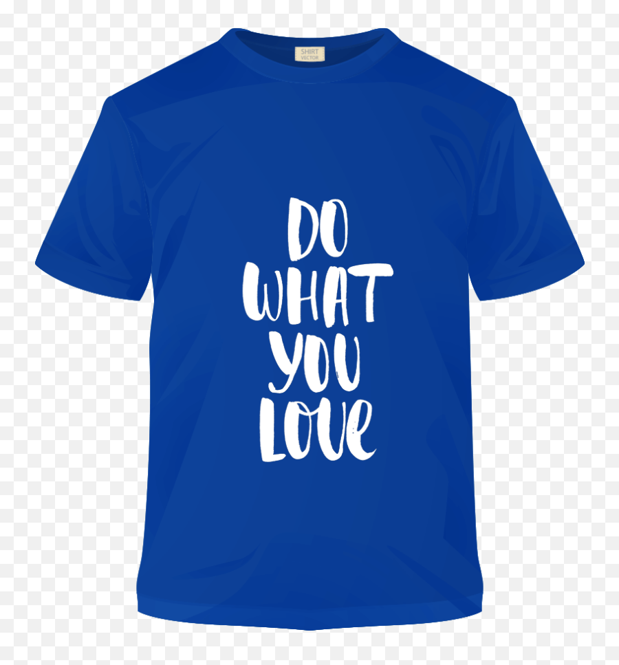 Customized T - Shirt Cotton Matte Polyester Blue Color Unisex Png,T Shirt Design Png