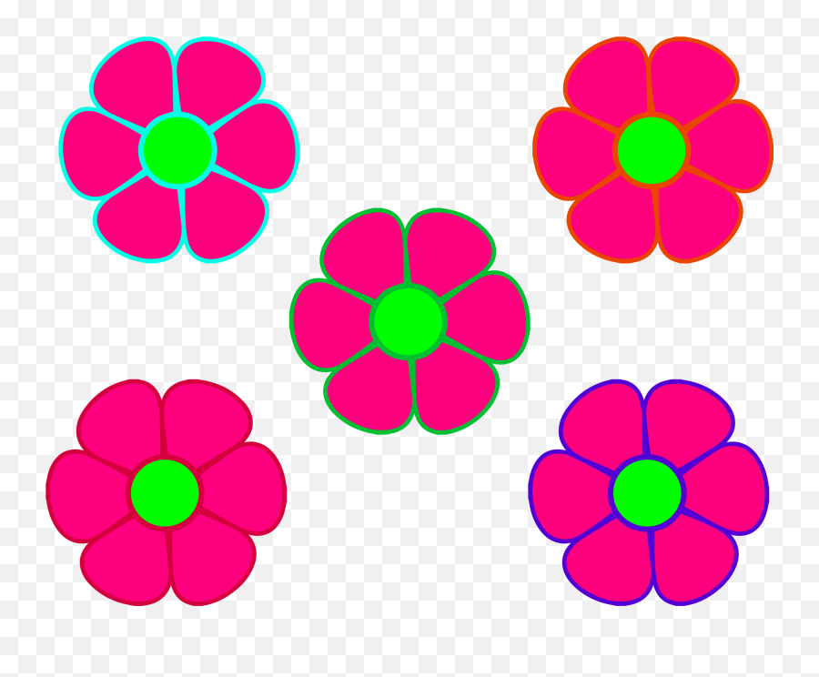 Download Free Clipart Png Flowers - 5 Flowers Clipart,Flowers Clipart Png