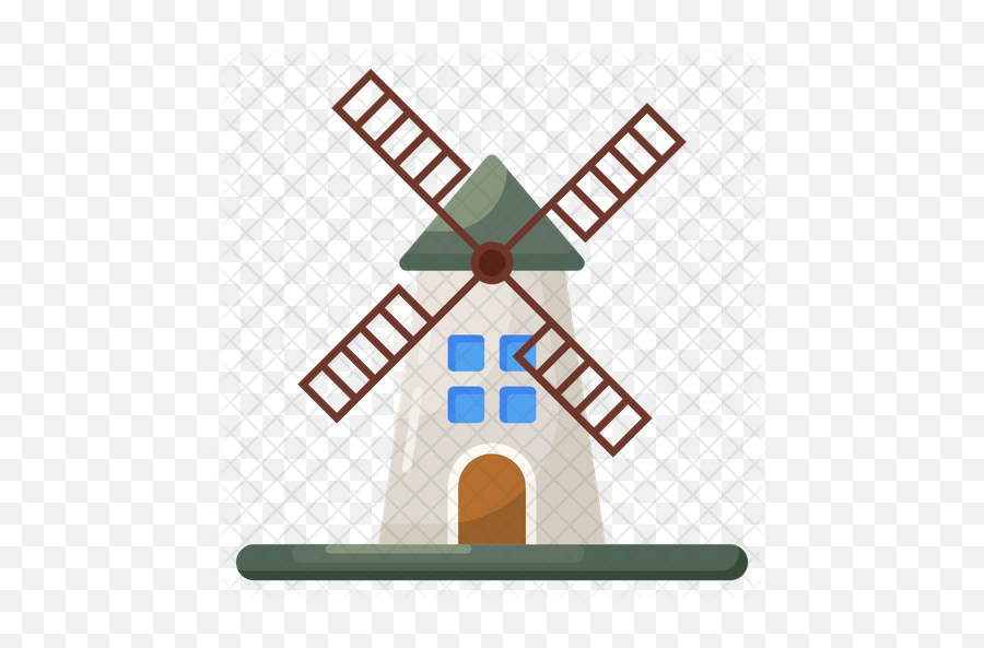 Windmill Icon - Two Swords Crossed Drawing Png,Windmill Png