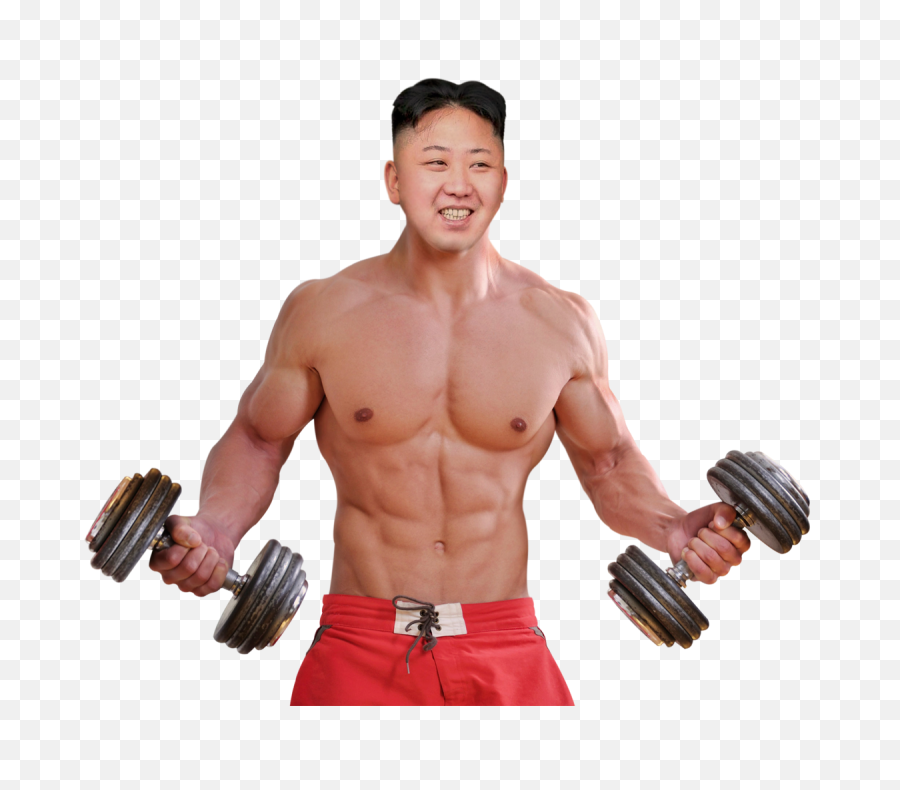 Download Photoshop Design Contest Submission - Kim Jong Un Kim Dzong Un Muscles Png,Bodybuilder Png